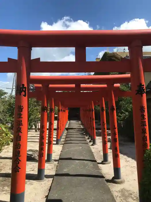 皆生温泉神社の鳥居