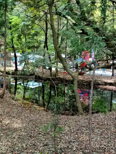 諏訪八幡神社の庭園
