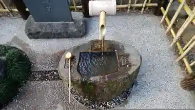 二十三夜尊 桂岸寺の手水舎