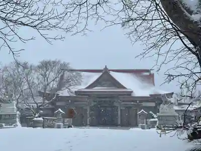 釧路一之宮 厳島神社の本殿・本堂