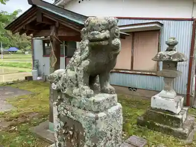 帝跡神社の狛犬