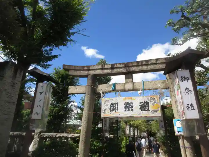 鳩森八幡神社のお祭り