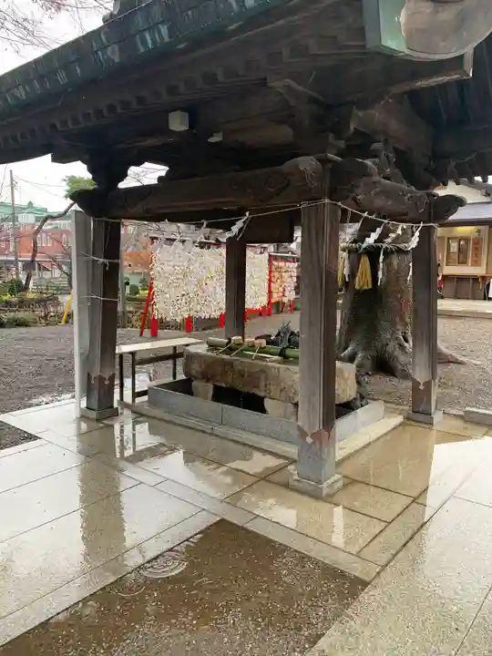 瀧宮神社の手水舎