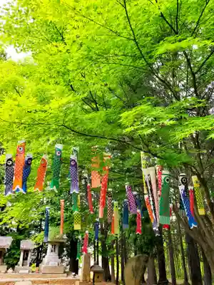 滑川神社 - 仕事と子どもの守り神(福島県)