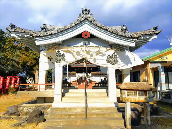 神明社(北方町中島)の本殿・本堂