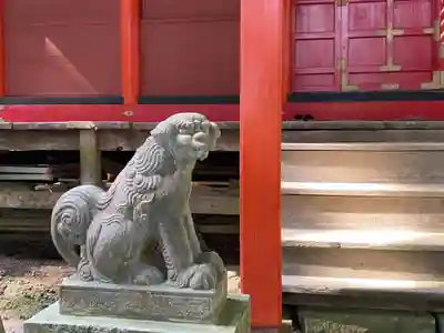 三嶽神社の狛犬