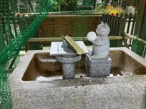 白山神社の手水