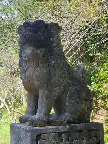 宮道天神社の狛犬