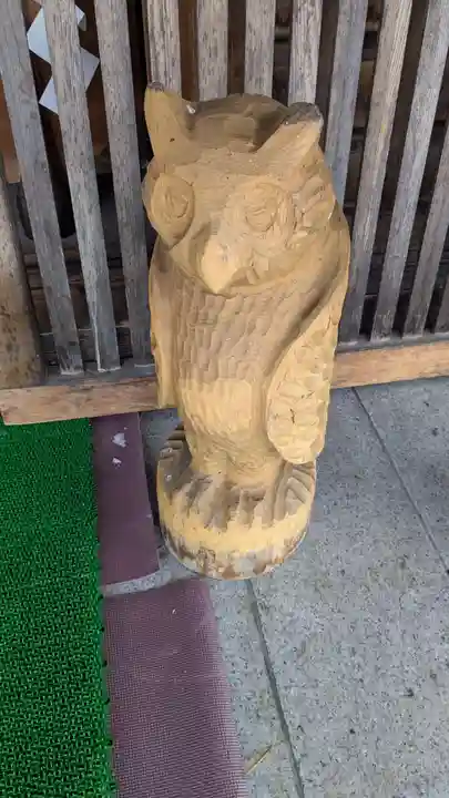 相馬妙見宮 大上川神社の像