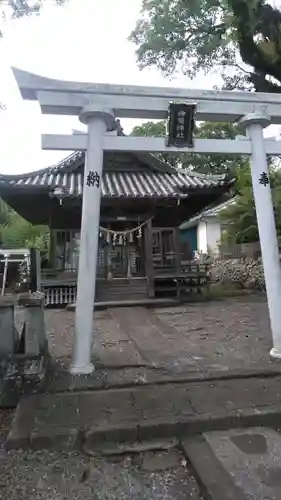 日出若宮八幡神社の鳥居