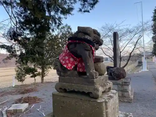 高司神社〜むすびの神の鎮まる社〜の狛犬