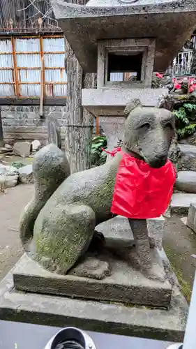 飛木稲荷神社の狛犬