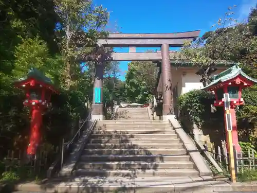 江島神社の鳥居