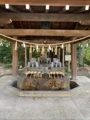 愛知縣護國神社の手水舎