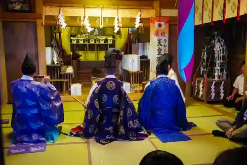 尻岸内八幡神社のお祭り
