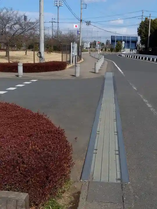 国渭地祇神社の周辺