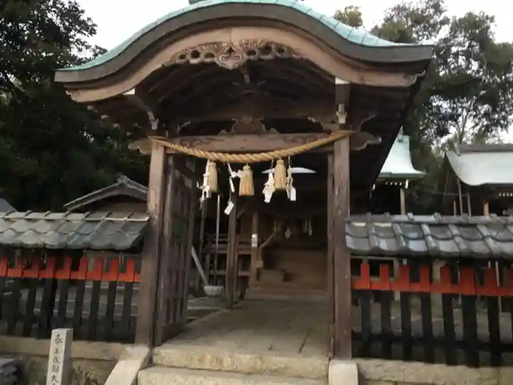 阿志都彌神社の本殿・本堂