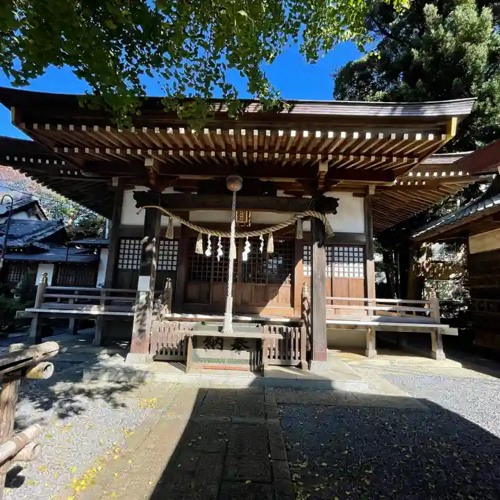 印内八坂神社の本殿・本堂