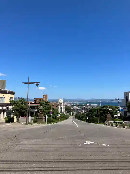 函館護國神社の周辺