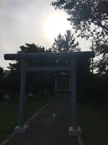 長沼神社の鳥居