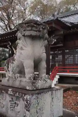 山八幡神社の狛犬