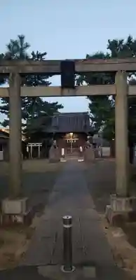 八幡神社の鳥居