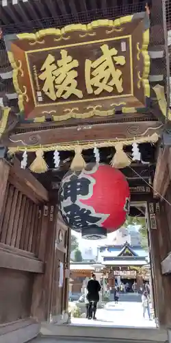 櫛田神社の山門・神門