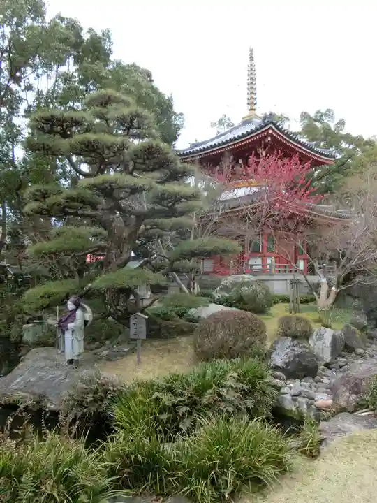温泉山 安楽寺(四国霊場第六番札所)の庭園