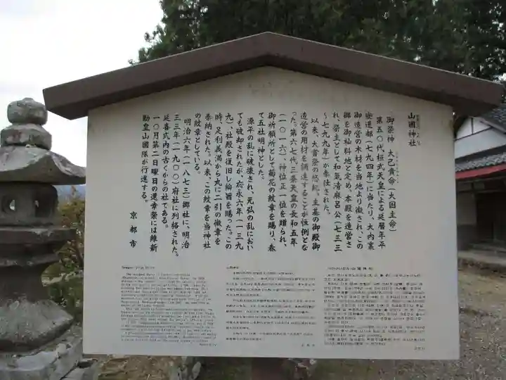 山國神社の歴史