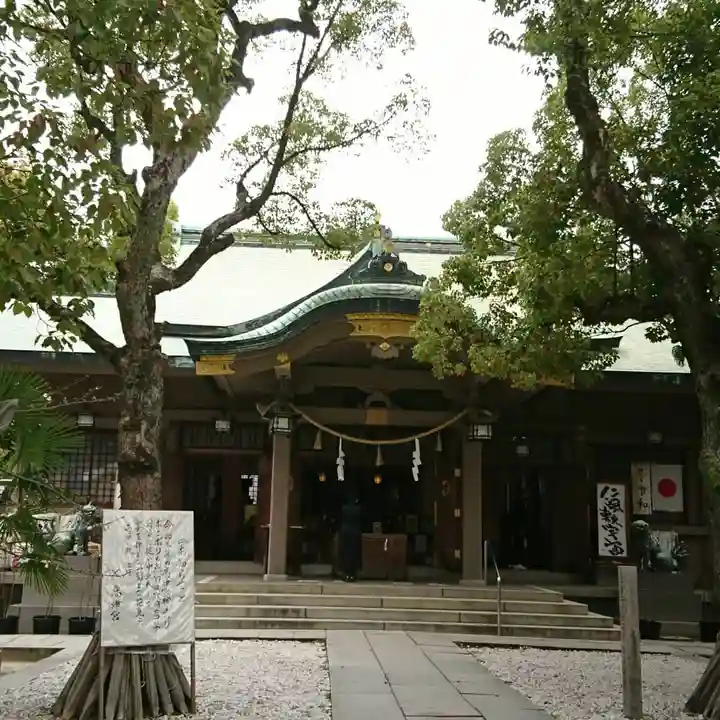 高津宮の本殿・本堂