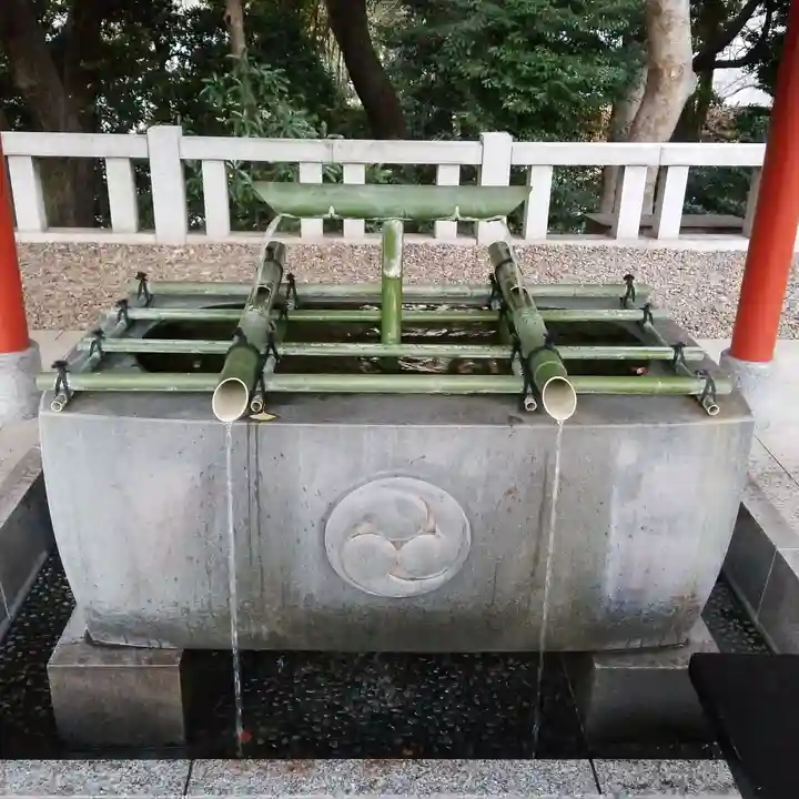 日枝神社の手水舎