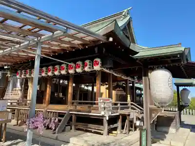 針綱神社の本殿・本堂