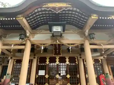 植田八幡宮の本殿・本堂