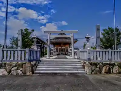 神明社(七島神明社)の鳥居