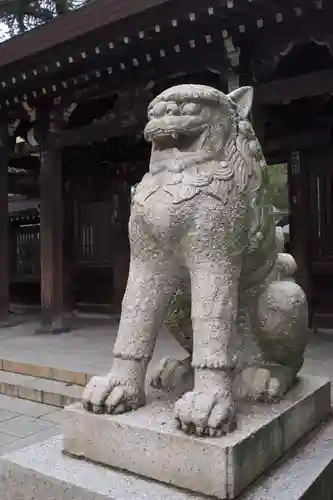 川口神社の狛犬