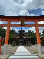 柏原八幡宮の鳥居