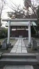 白旗神社(西御門)の鳥居