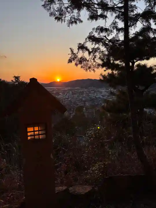 このみ白雲大社の景色