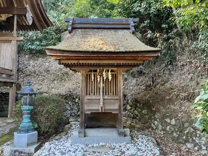 八坂神社・境内社川枯社(滋賀県)