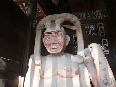 永福寺　童子堂の像
