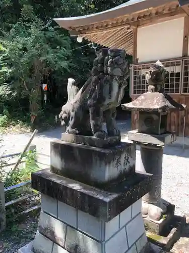 御所神社の狛犬