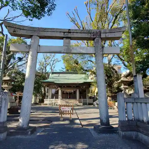 伊河麻神社の鳥居