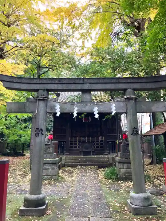 赤坂氷川神社の末社・摂社