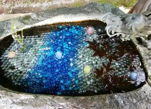 帯廣神社の手水舎