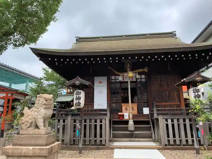 南宮宇佐八幡神社(脇浜神社)の本殿・本堂