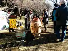 谷保天満宮の食事