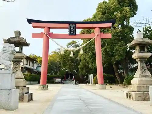 證誠神社の鳥居