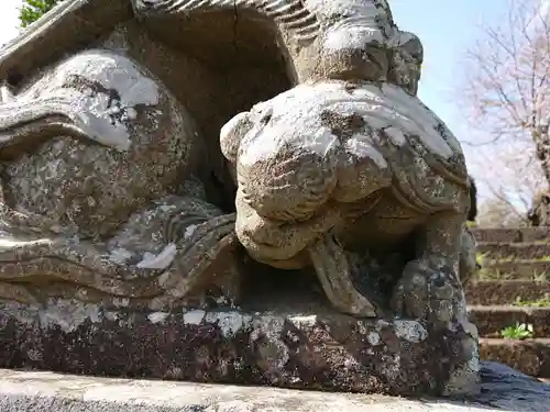 七沢神社の狛犬