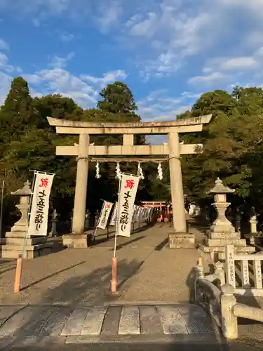 賀茂神社の鳥居