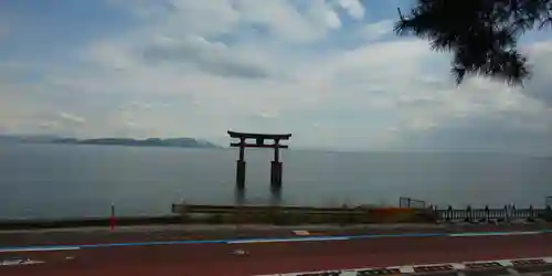 白鬚神社の鳥居